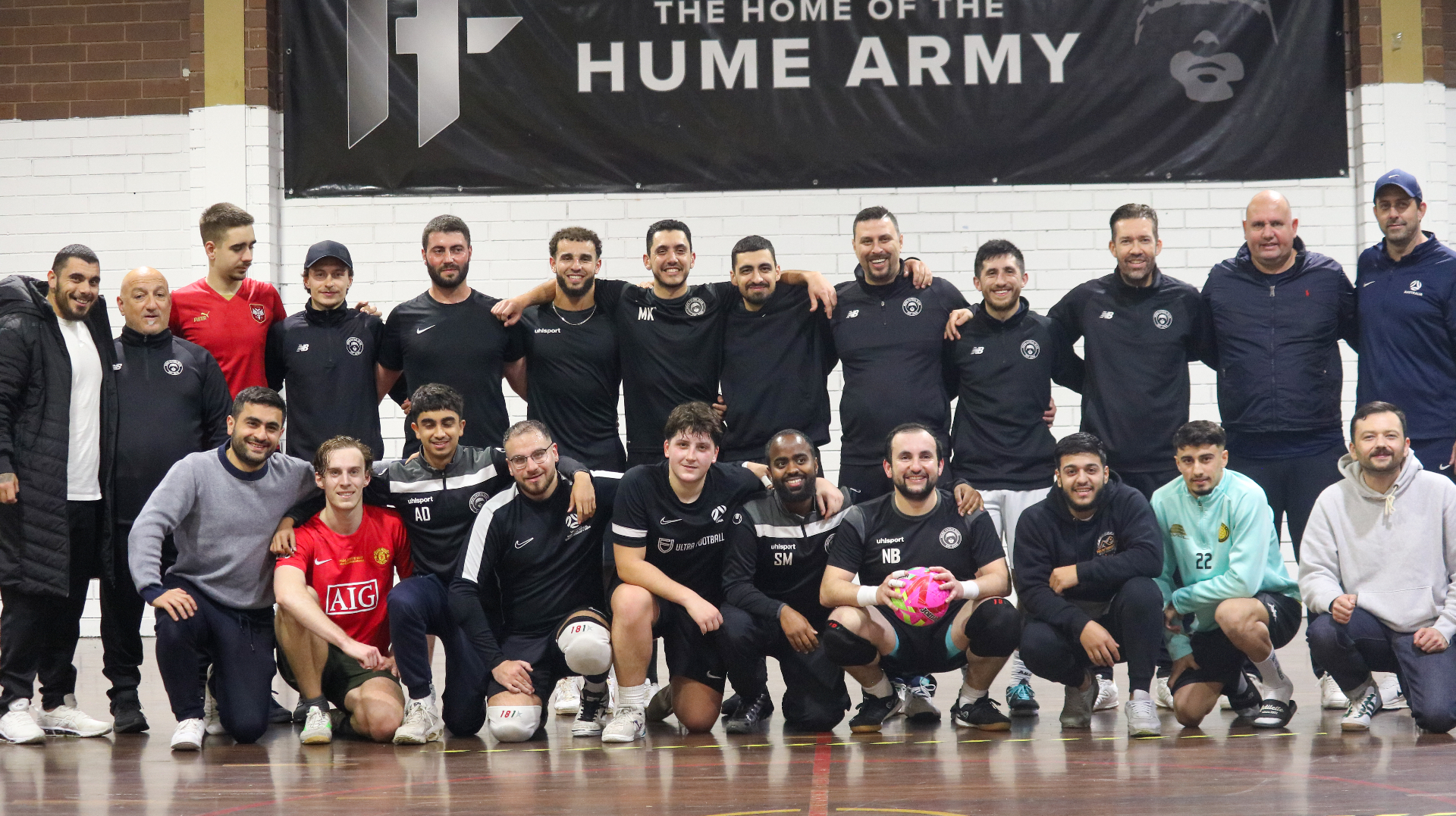 Hume Futsal players in action